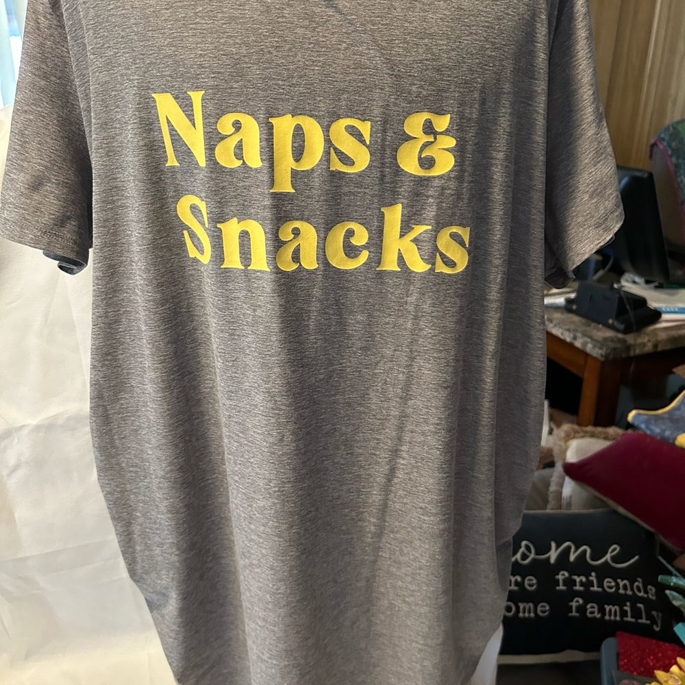 Time and Tru xxl shirt- Naps and snacks